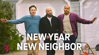 New year. New neighbor. | 2023 Big Game Day Commercial | T-Mobile Home Internet