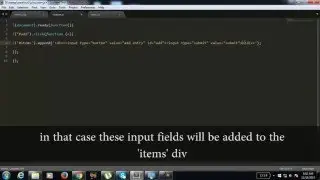 Dynamic form fields (adding and removing form fields dynamically)