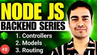 Node.js Project Folder Structure with Controllers, Models & Routing