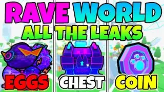 *NEW*😱RAVE WORLD UPDATE ALL THE LEAKS! Pet Simulator 99!