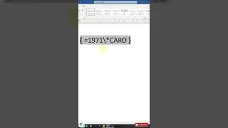 Convert number to text in ms word | 