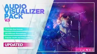 Audio visualizer pack | After Effects Template