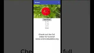 Make a Color Detector App with MIT App Inventor | Science Project