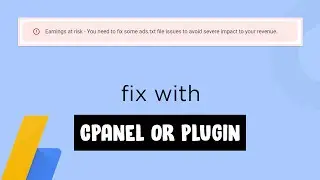 Earnings at risk - you need to fix some ads.txt file issues to avoid severe impact to your revenue