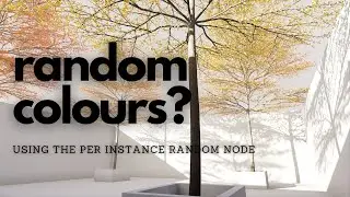 Randomisation for photorealism.  Unreal Engine per instance random node.