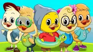 FIVE LITTLE DUCKS | Kids song | Clap clap kids