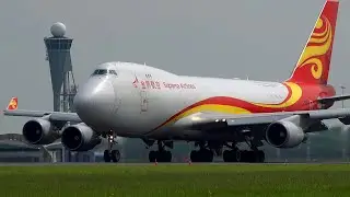 27 HEAVY TAKE OFFS & LANDINGS | B747, A350, B777, A330, B787 Amsterdam Schiphol