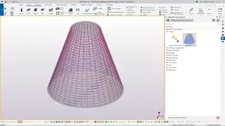 Tekla Structures - Rebar for truncated cone