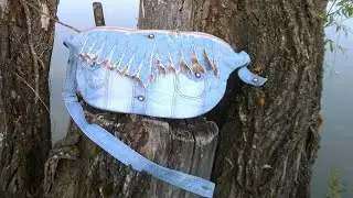 DIY Bag Jeans Fantasy Сумка из джинсов своими руками полный МК и выкройка Джинсовая Фантазия
