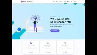 Magic Elementor WordPress Theme - Use Elementor Pro feature For Free