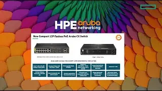 Aruba CX 6200F 12P Quick Start Video