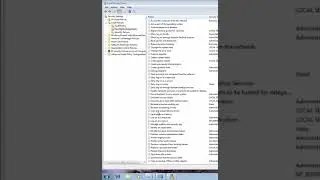 How to Lock pages in memory properties in Windows 7