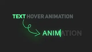 Text Hover Animation Using Css | Css Text Hover Effects | Css Hover Animations | Text Hover Effects