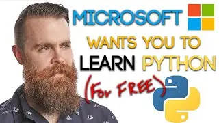 Microsoft wants you to LEARN PYTHON (for FREE) -- Intro to Python