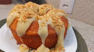 O BOLO de AMENDOIM mais FOFINHO | tudo no liquidificador | Bolo caseiro de liquidificador#bolo
