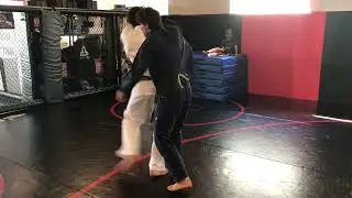 Judo 275 Pound Man Doing A Judo Throw