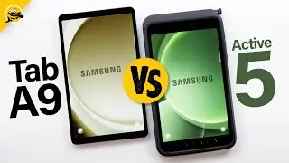 BEST SMALL SAMSUNG TABLET? - Galaxy Tab A9 vs Tab Active5