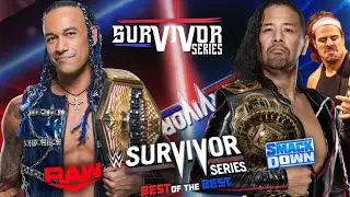 Damian Priest vs Shinsuke Nakamura - WWE Survivor Series 2021 Full Match | Wr3d Version