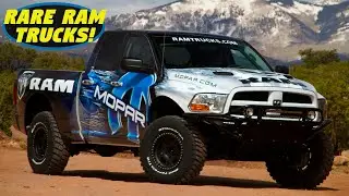 8 Rare & Limited Edition Dodge Ram Pickup Trucks – (Rod Hall, Mossy Oak, Mojave Sand, TRX Launch, +)