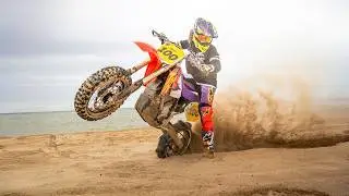 OLD vs NEW: Thornton Hundred SHREDS Malle Beach on CUSTOM Stark VARG & 1986 YZ490