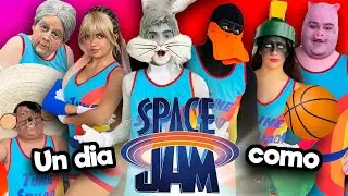 Un dia como los personajes de SPACE JAM !!! / Looney Tunes / Memo Aponte