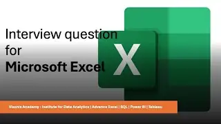 Top 15 Excel Interview Questions | Must-Know Tips for Freshers & Professionals