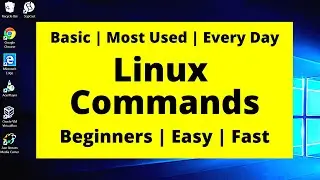 Basic Linux Commands for Beginners | Linux Tutorial for ABSOLUTE Beginners | Easy and Short