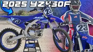 NEW 2025 Yamaha YZ450F - My First Ride!