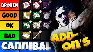 the Cannibal addons TIER LIST | Dead by Daylight // DBD