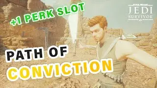 Path of Conviction Perk Slot Upgrade Puzzle | Walkthrough ► Star Wars Jedi Survivor