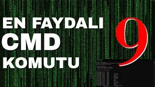 CMD KOMUTLARI İLE NELER YAPILABİLİR? | En Faydalı 9 CMD Komutu