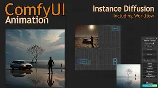 ComfyUI AnimateDiff  Instance Diffusion workflow  #comfyui #stablediffusion