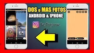 como Poner DOS O MAS FOTOS en una HISTORIA de INSTAGRAM ✅[2024]✅