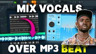 Free FL Studio Vocal Preset  | How  to MIX VOCALS into an MP3 Beat