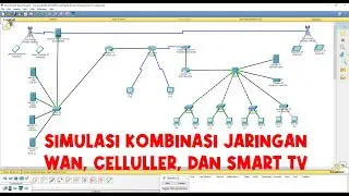 KONFIGURASI JARINGAN WAN TERHUBUNG DENGAN JARINGAN CELLULER DAN TV