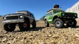 BATTLE OF THE GIANTS TRX4 vs REDCAT GEN8 v2 REAL WORLD COMPARISON