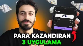 PARA Kazandıran 3 MOBİL Uygulama! (Telefondan Para Kazanma 2025) İnternetten Dolar Kazanmak