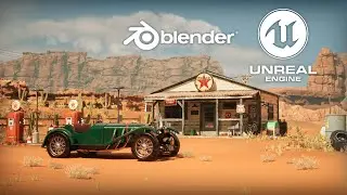 Unreal Engine 5, Blender 3.2 - Workflow and Video Animation  | My Journey