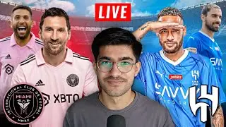 Inter Miami vs Al Hilal LIVE Watchalong | MESSI BALL RETURNS