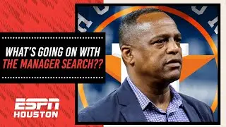 What’s REALLY Behind Astros GM’s PERPLEXING Comments about Manager Search?? | ESPN Houston