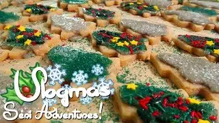 A Forest of Christmas Tree Cookies!! 🎄 Vlogmas 2018 ❄️ ... and my goosey legacy!