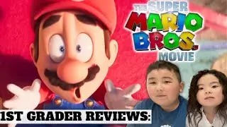 1ST GRADER REVIEWS THE SUPER MARIO BROS MOVIE 2023 (SPOILERS)