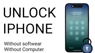 How To Unlock Any iPhone Phone Passcode Without Computer iOS 18 😳