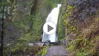 Wahkeena Falls in The Gorge, Oregon - Adventure Guru