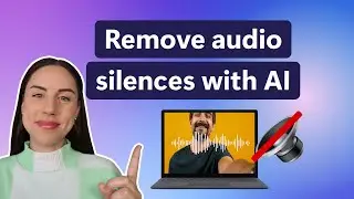 How to remove silences and pauses from audio using AI