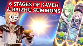 My Baizhu & Kaveh Summons Drove Me INSANE! | Genshin Impact 3.6