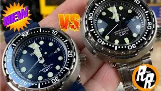 Seiko sbbn043 New Tuna vs Old (sbbn031)