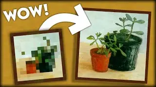 Minecraft: ALL the paintings in REAL life/ Unpixelated!