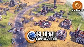 Indie RTS game like C&C Generals - Tournament match 1v1 EDU vs Vanguard | Global Conflagration