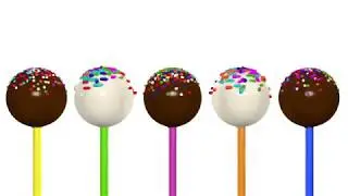 Chocolate Cake Pops Finger Family - Daddy Finger Song for Children